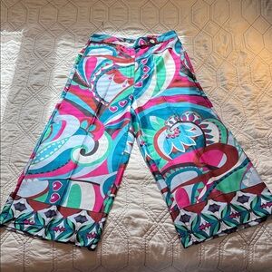 Zara Colorful Wide Leg Pants